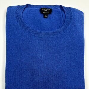 Talbots Royal Blue 100% Pure Cashmere Crew Neck Pullover Sweater – Petite M
